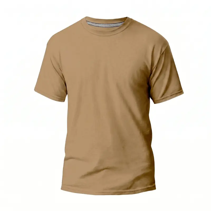Camiseta bege básica